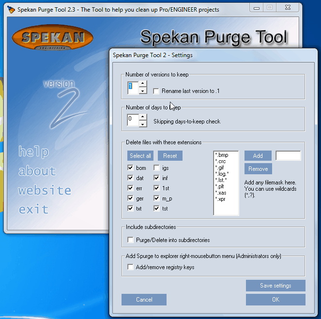 spekan purge tool